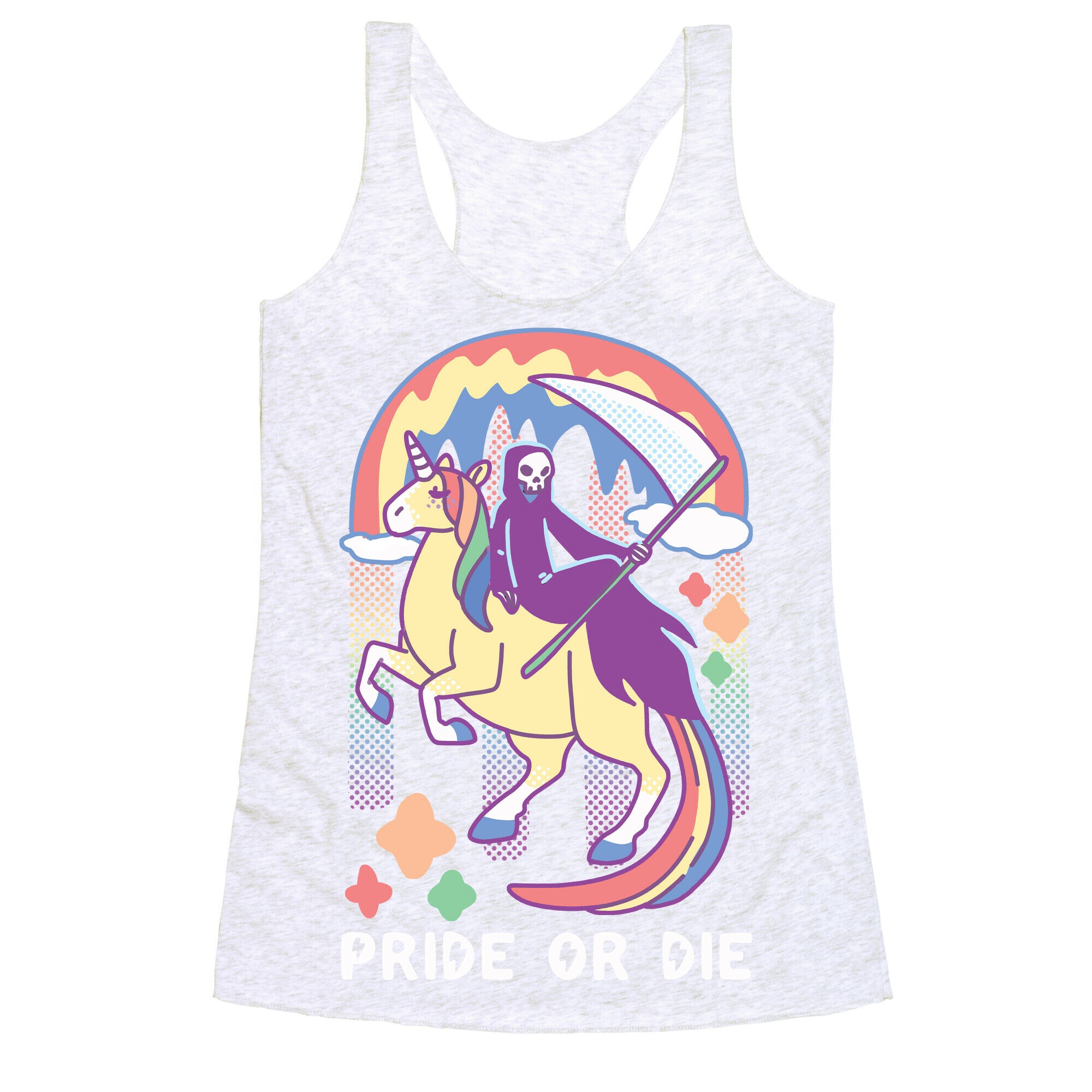 Pride or Die Racerback Tank