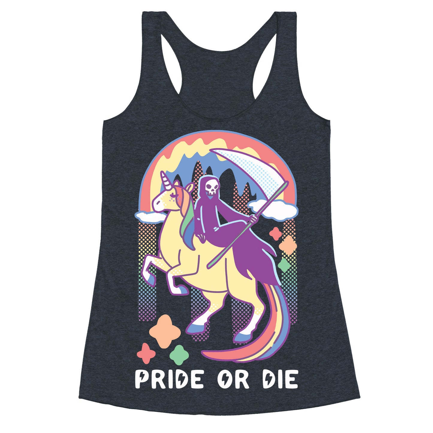 Pride or Die Racerback Tank