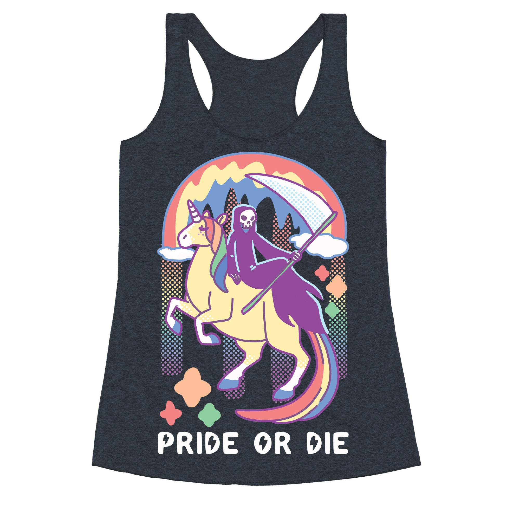 Pride or Die Racerback Tank