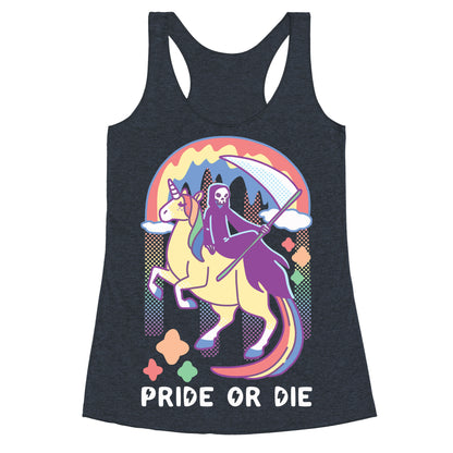 Pride or Die Racerback Tank