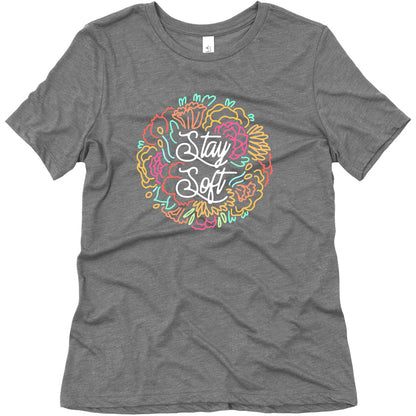 Stay Soft Women's Triblend Tee