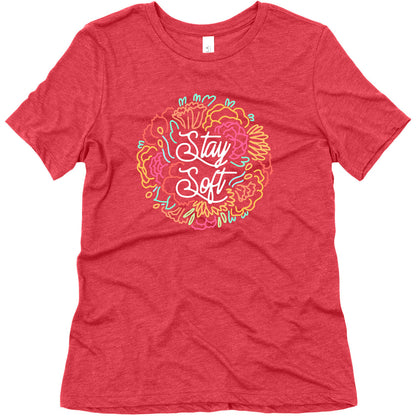 Stay Soft Women's Triblend Tee