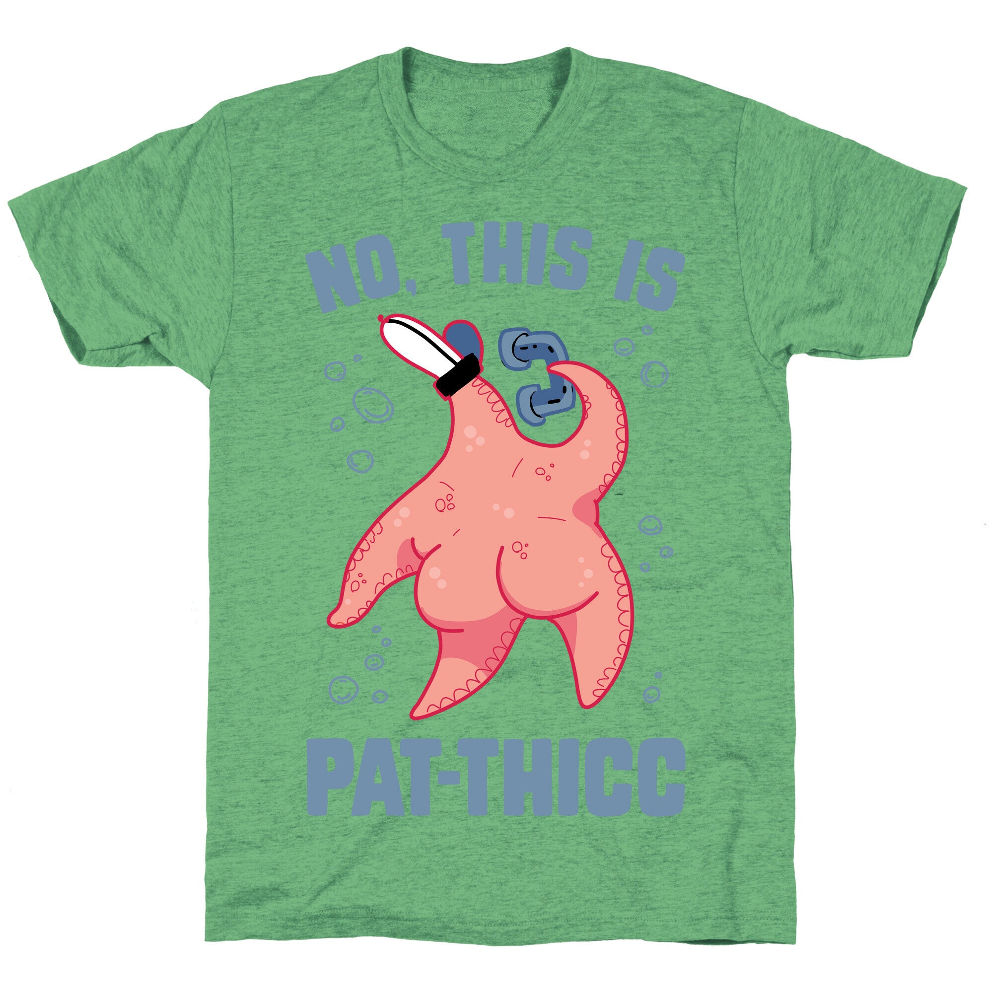 No, This Is Pat-THICC Unisex Triblend Tee