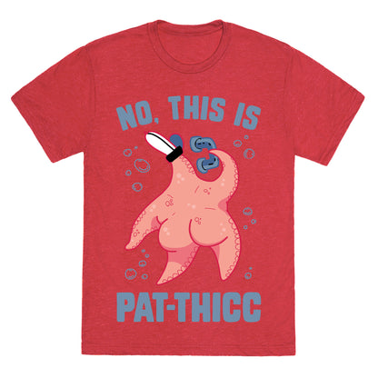 No, This Is Pat-THICC Unisex Triblend Tee