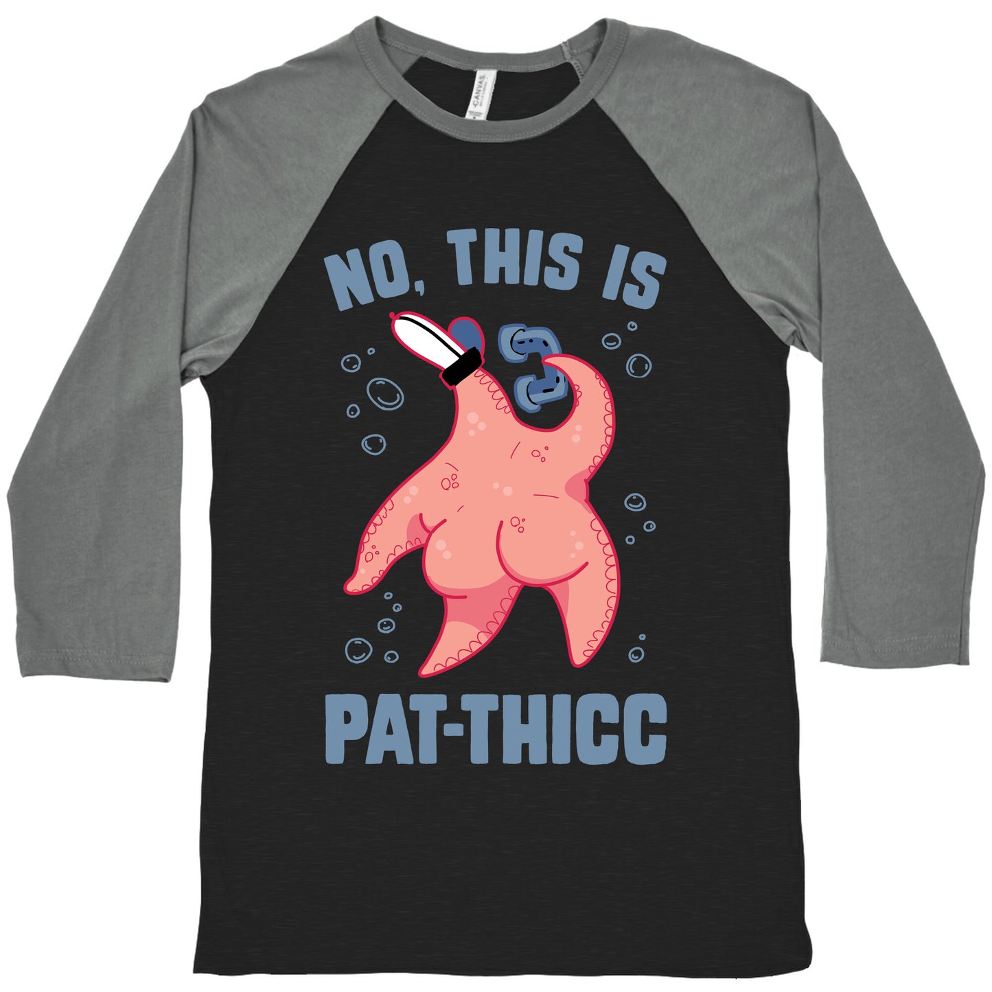 No, This Is Pat-THICC Baseball Tee