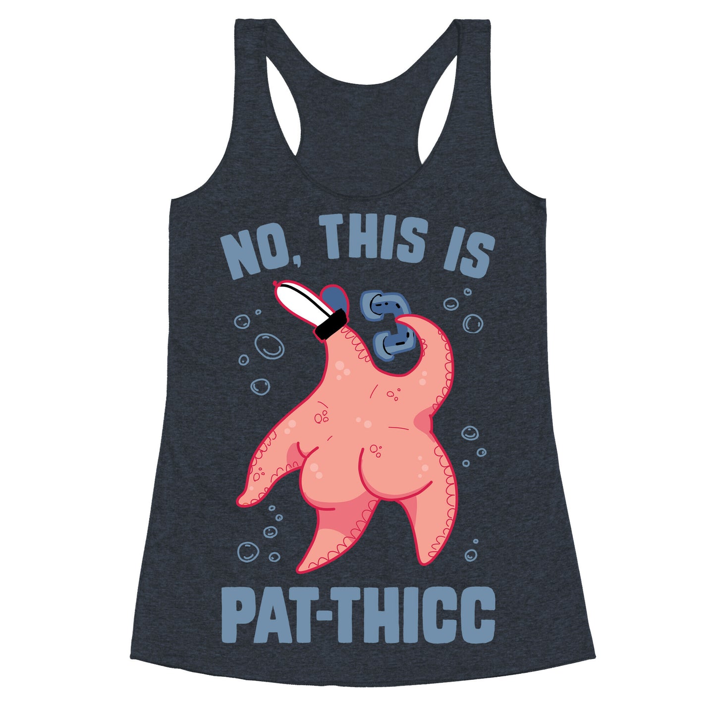No, This Is Pat-THICC Racerback Tank