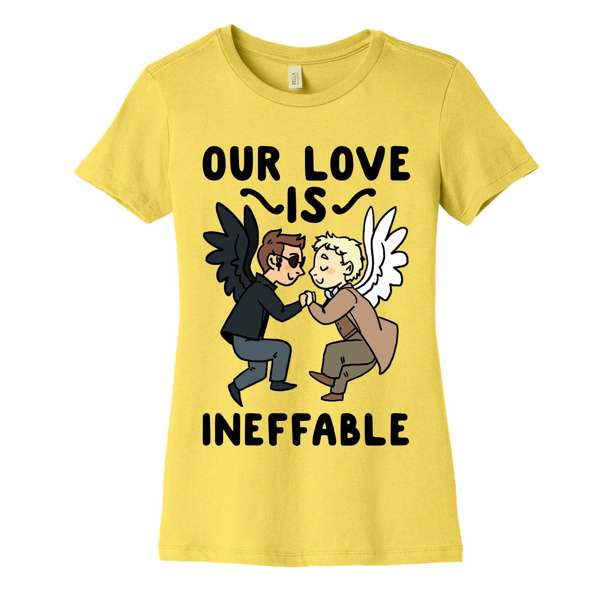 Our Love is Ineffable - Good Omens Women's Cotton Tee
