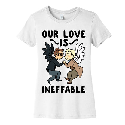 Our Love is Ineffable - Good Omens Women's Cotton Tee