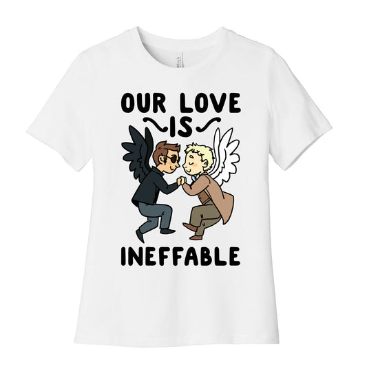 Our Love is Ineffable - Good Omens Women's Cotton Tee