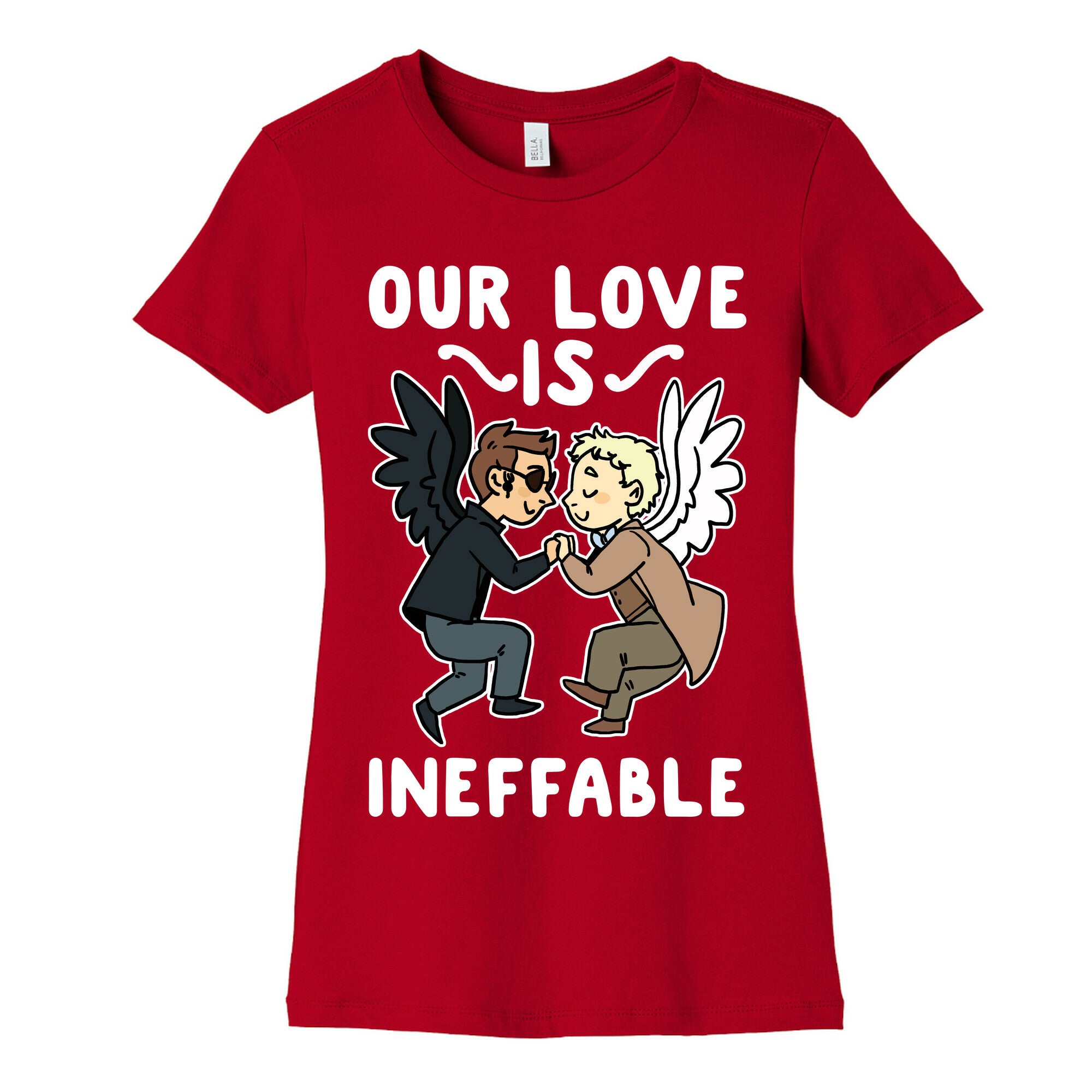 Our Love is Ineffable - Good Omens Women's Cotton Tee