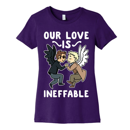 Our Love is Ineffable - Good Omens Women's Cotton Tee