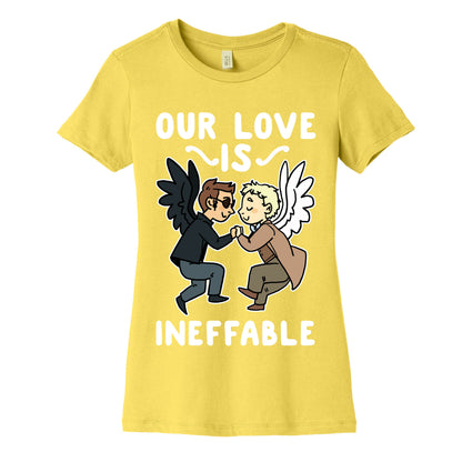Our Love is Ineffable - Good Omens Women's Cotton Tee