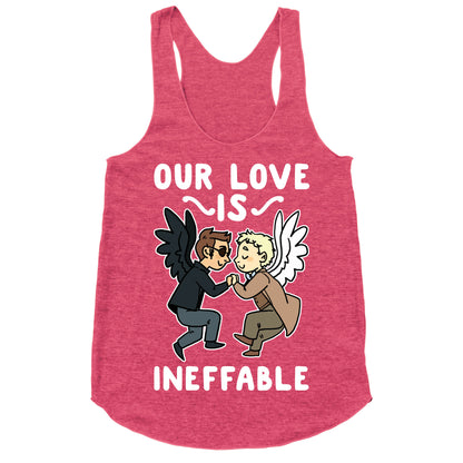 Our Love is Ineffable - Good Omens Racerback Tank