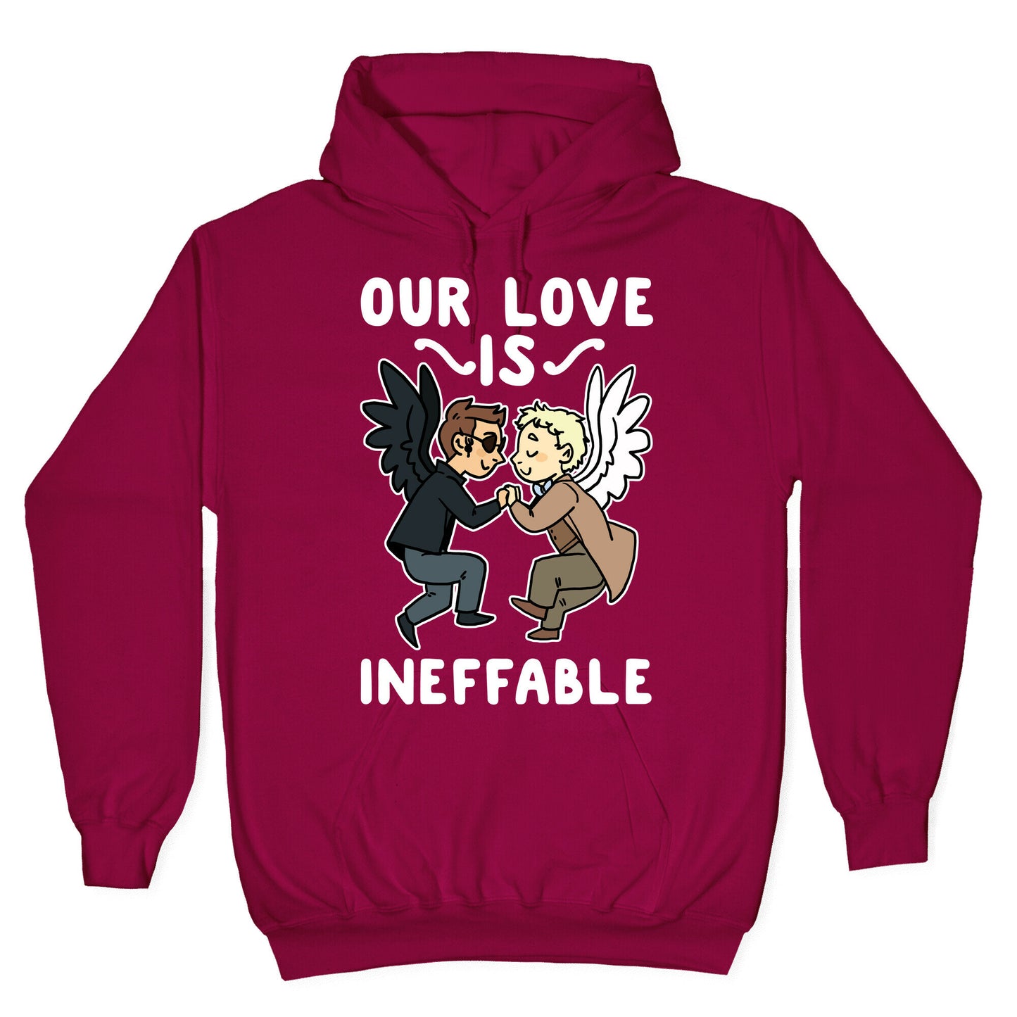 Our Love is Ineffable - Good Omens Hoodie