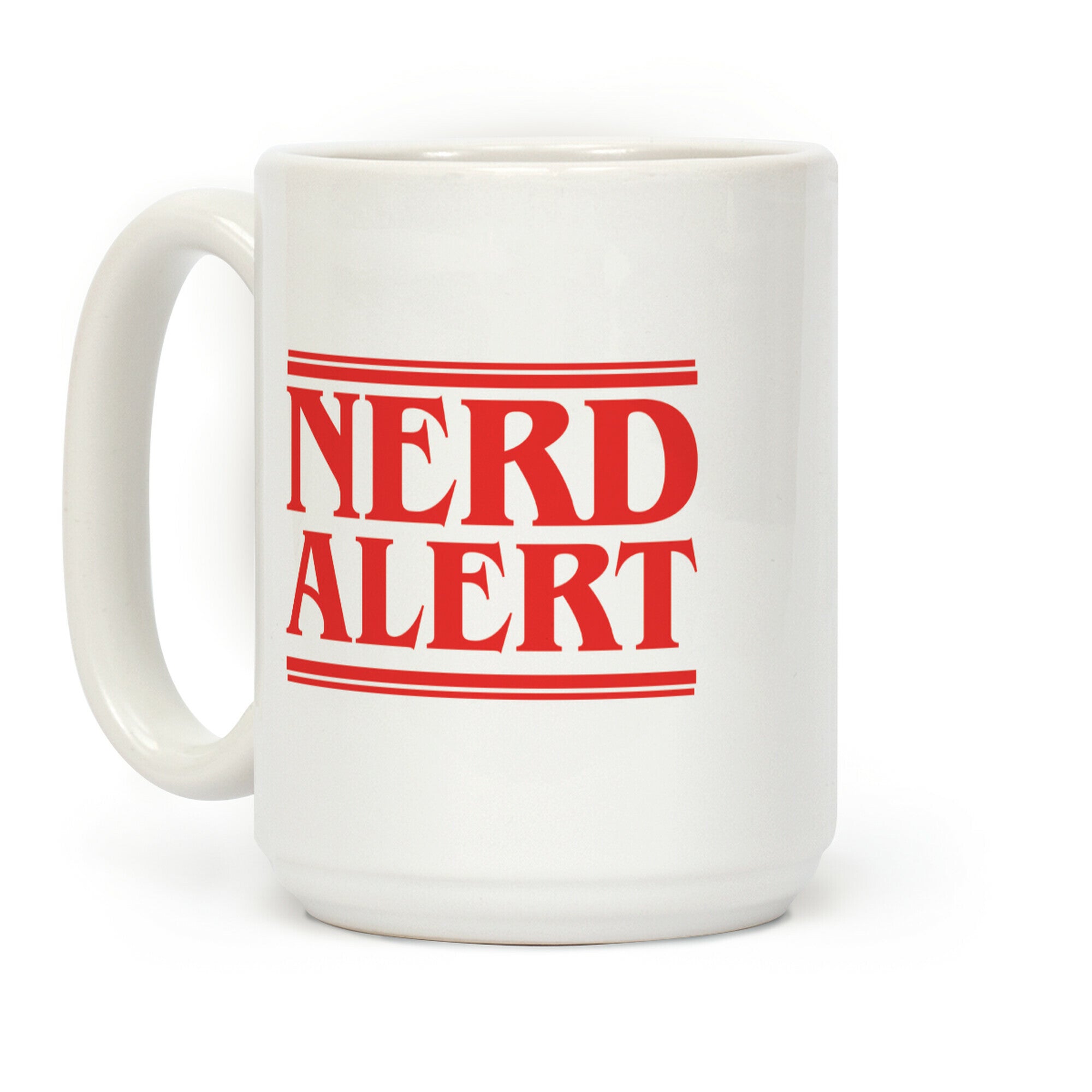 Nerd Alert - Stranger Things Coffee Mug