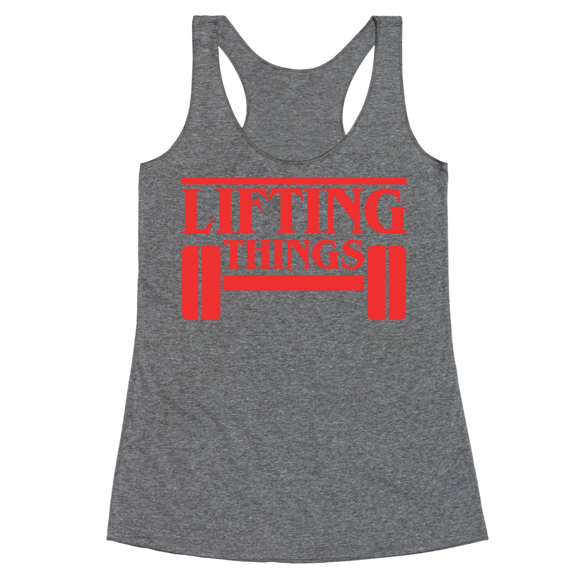 Lifting Things Racerback Tank