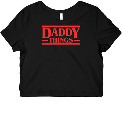 Daddy Things Graphic Baby Tee