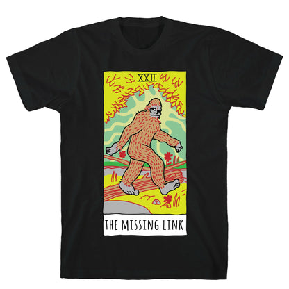 The Missing Link Bigfoot Tarot T-Shirt