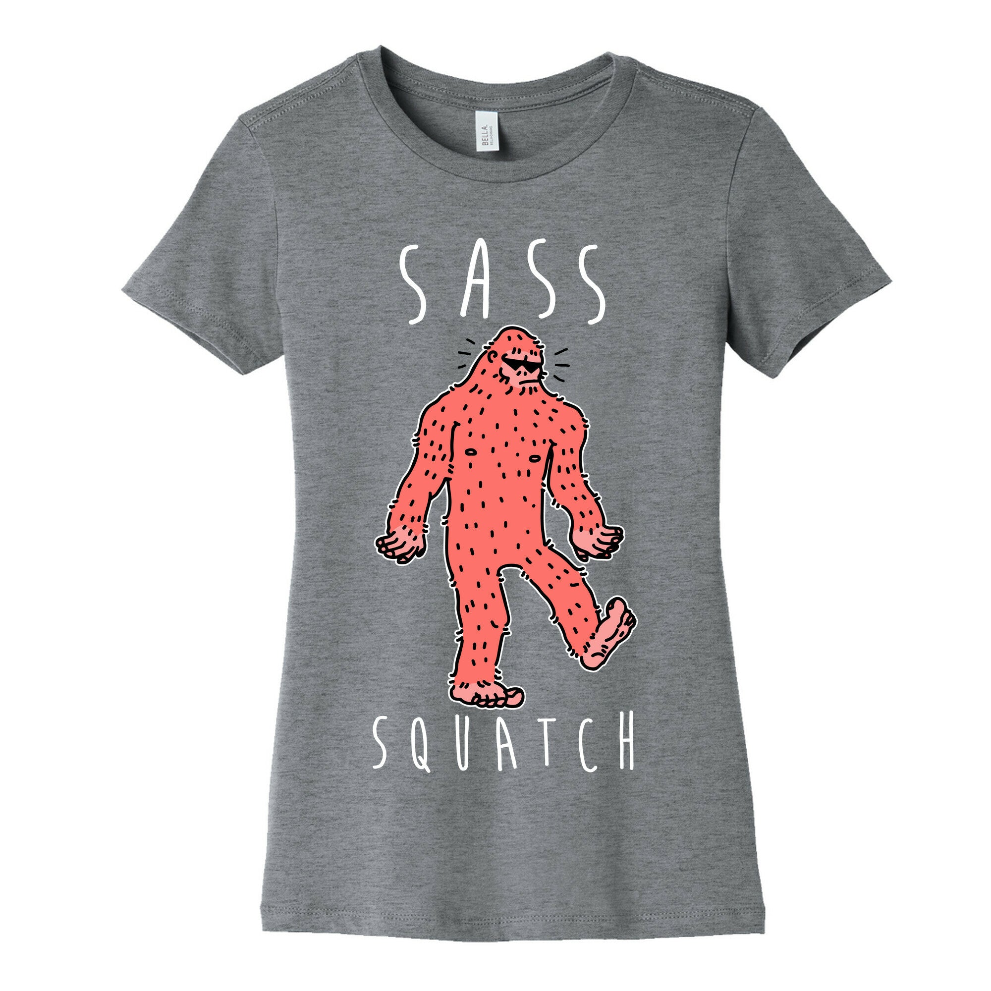 Sass Squatch  Women's Cotton Tee