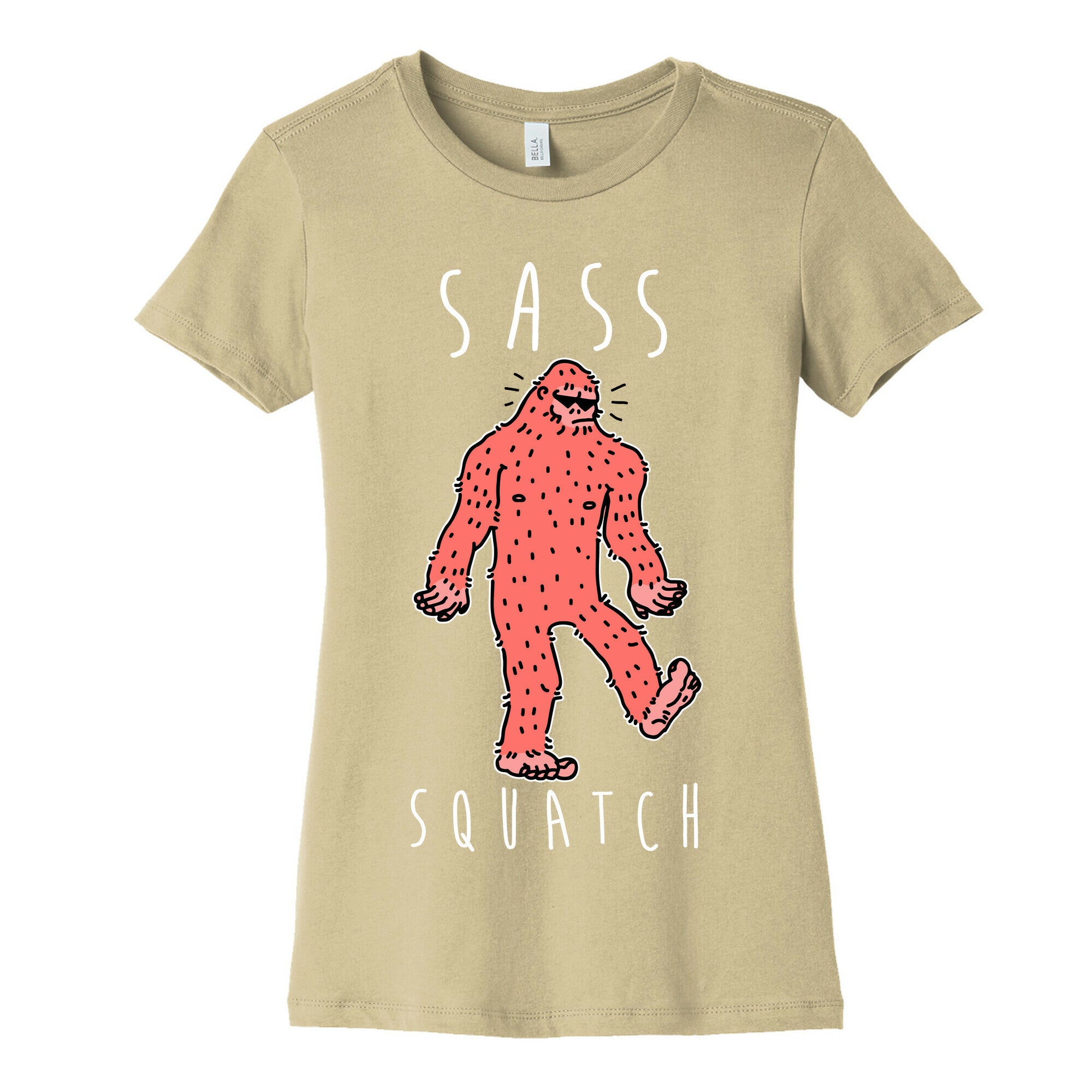 Sass Squatch  Women's Cotton Tee