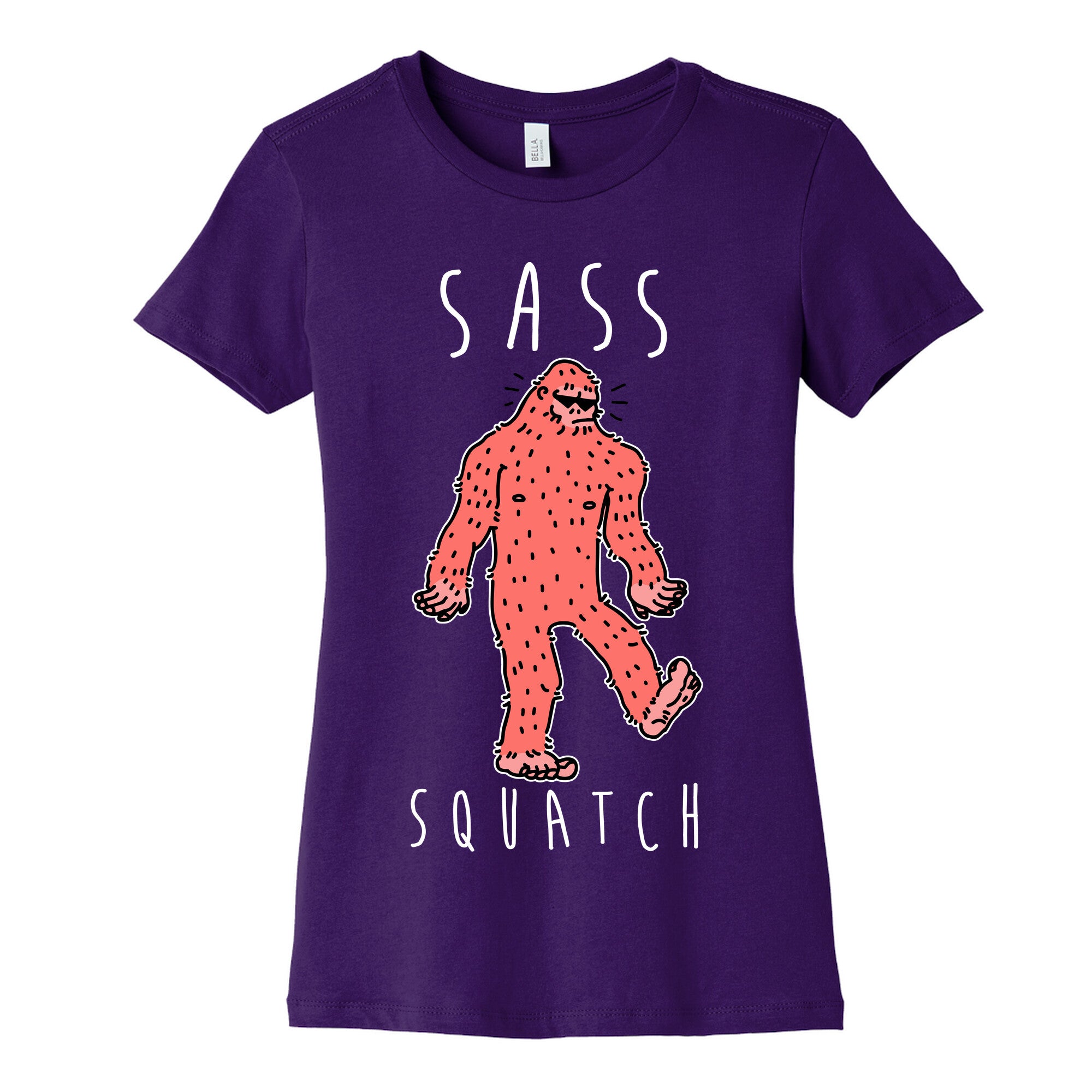 Sass Squatch  Women's Cotton Tee