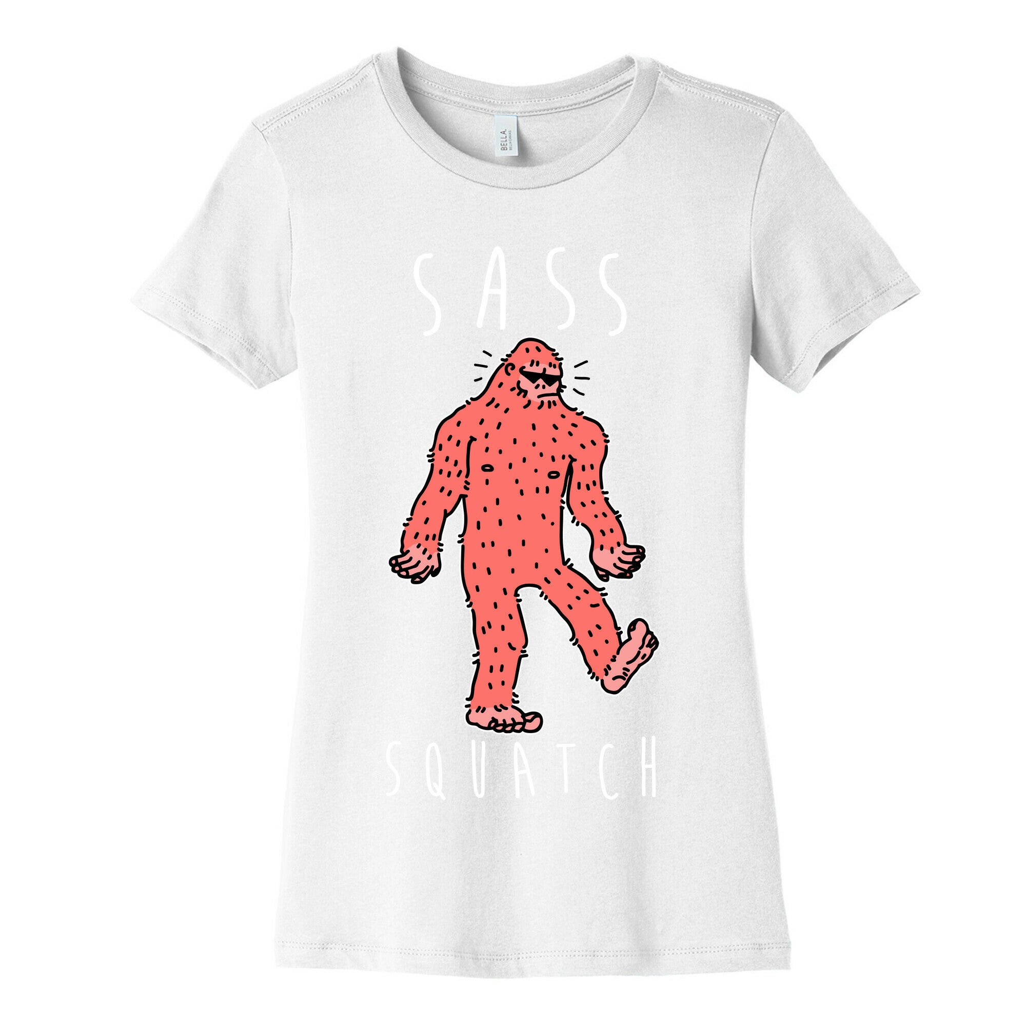 Sass Squatch  Women's Cotton Tee