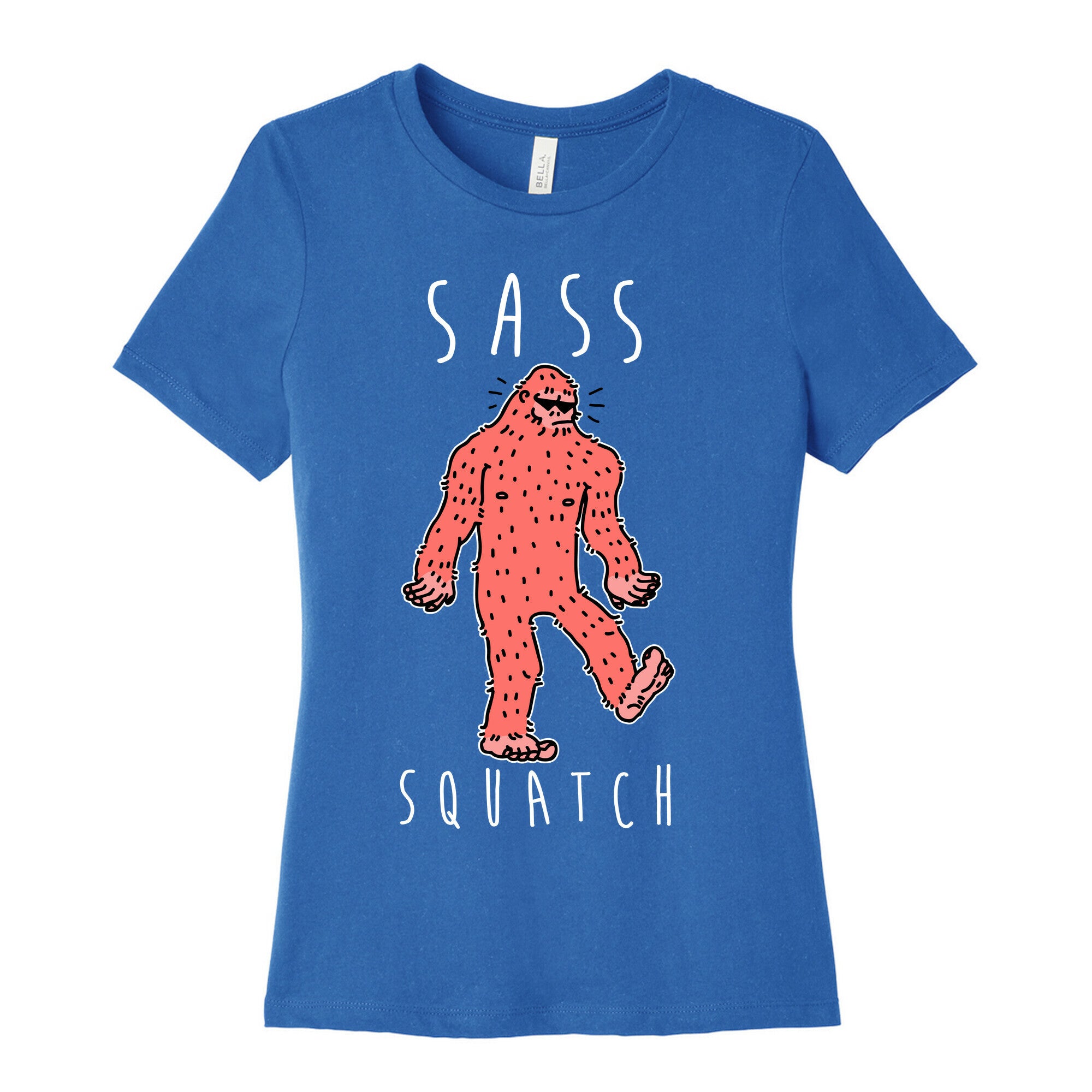 Sass Squatch  Women's Cotton Tee