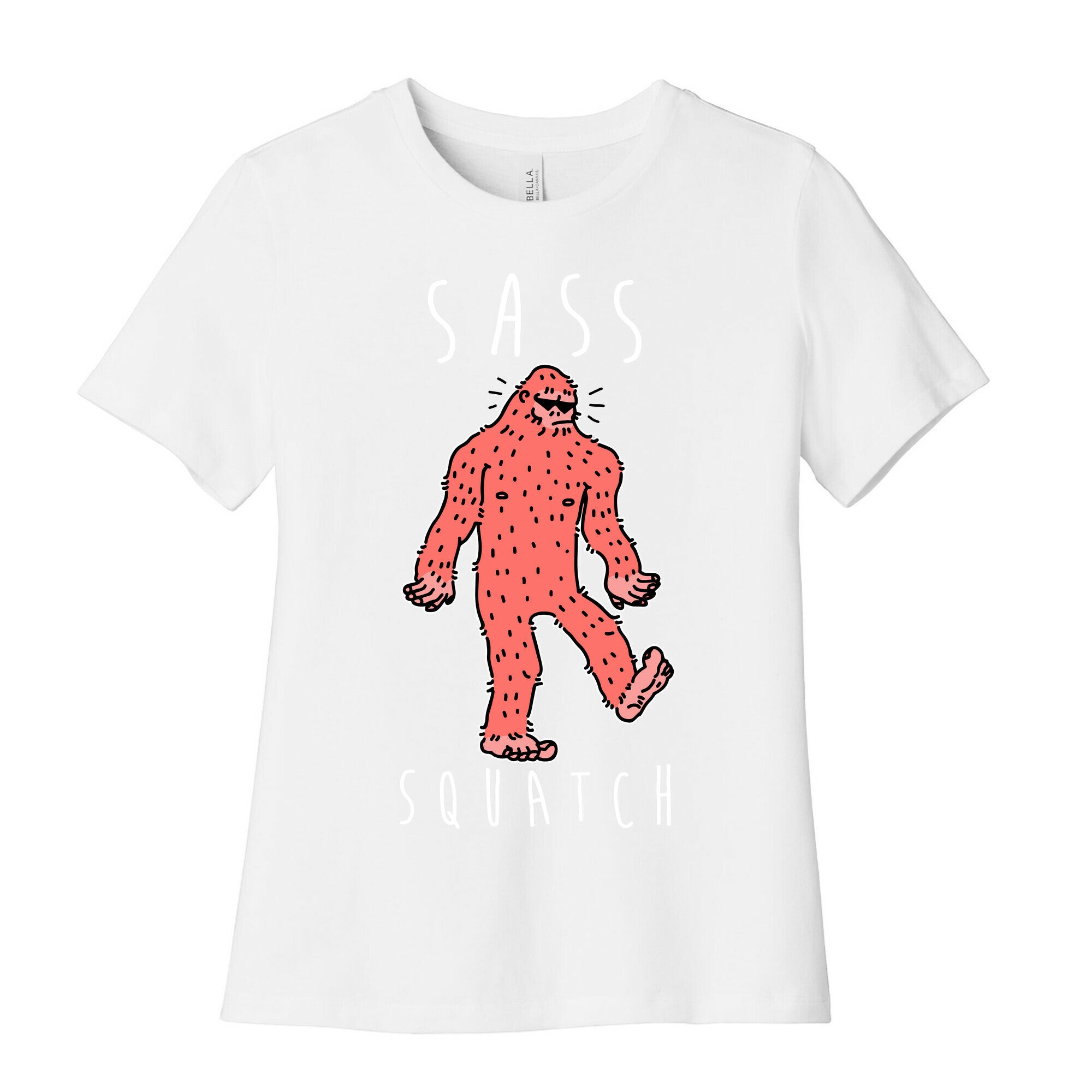 Sass Squatch  Women's Cotton Tee
