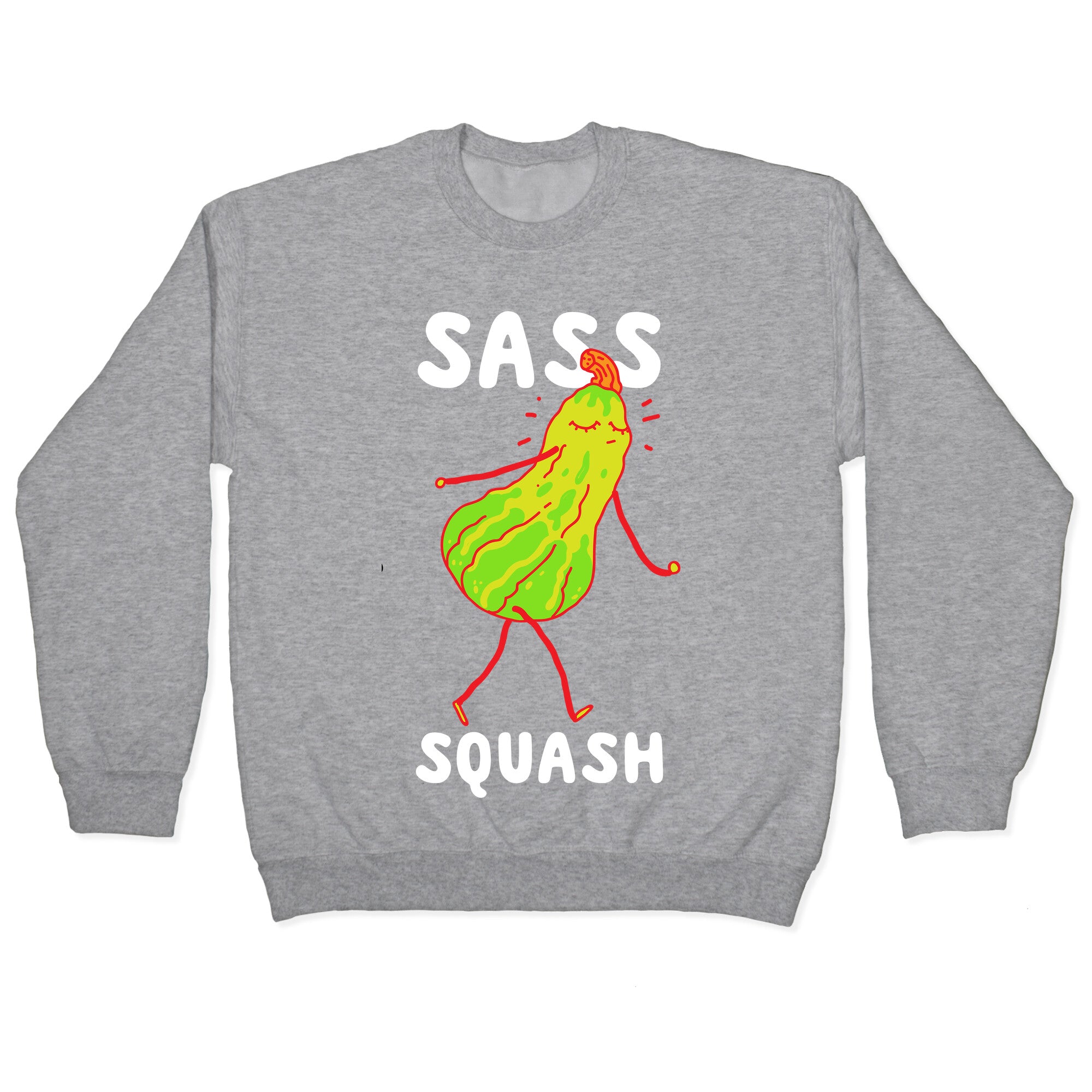 Sass Squash Crewneck Sweatshirt