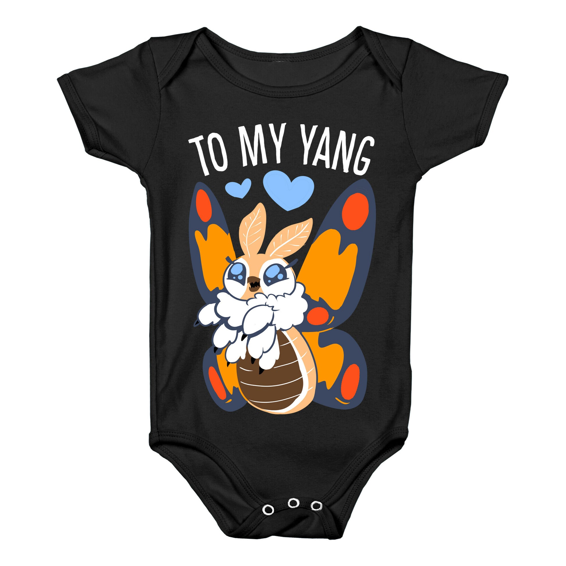 You're The Yin To My Yang (Mothra) Baby One Piece