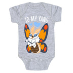 You're The Yin To My Yang (Mothra) Baby One Piece