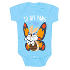 You're The Yin To My Yang (Mothra) Baby One Piece