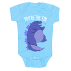 You're The Yin To My Yang (Godzilla) Baby One Piece