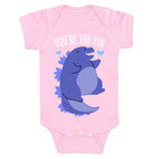 You're The Yin To My Yang (Godzilla) Baby One Piece