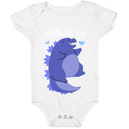 You're The Yin To My Yang (Godzilla) Baby One Piece