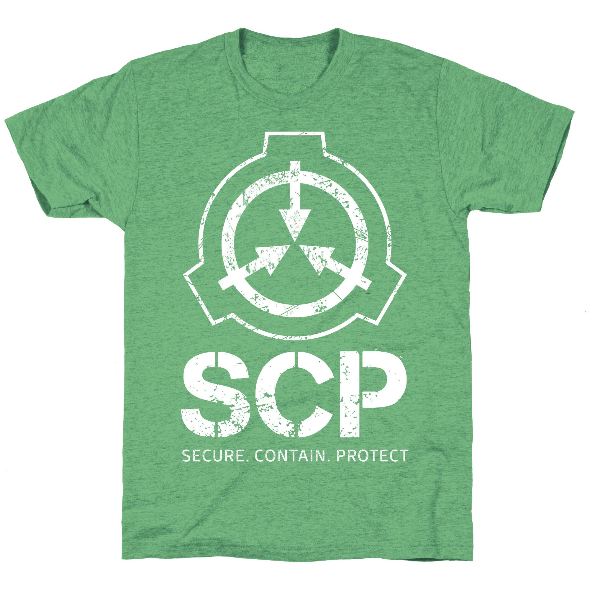 SCP Secure. Contain. Protect Unisex Triblend Tee