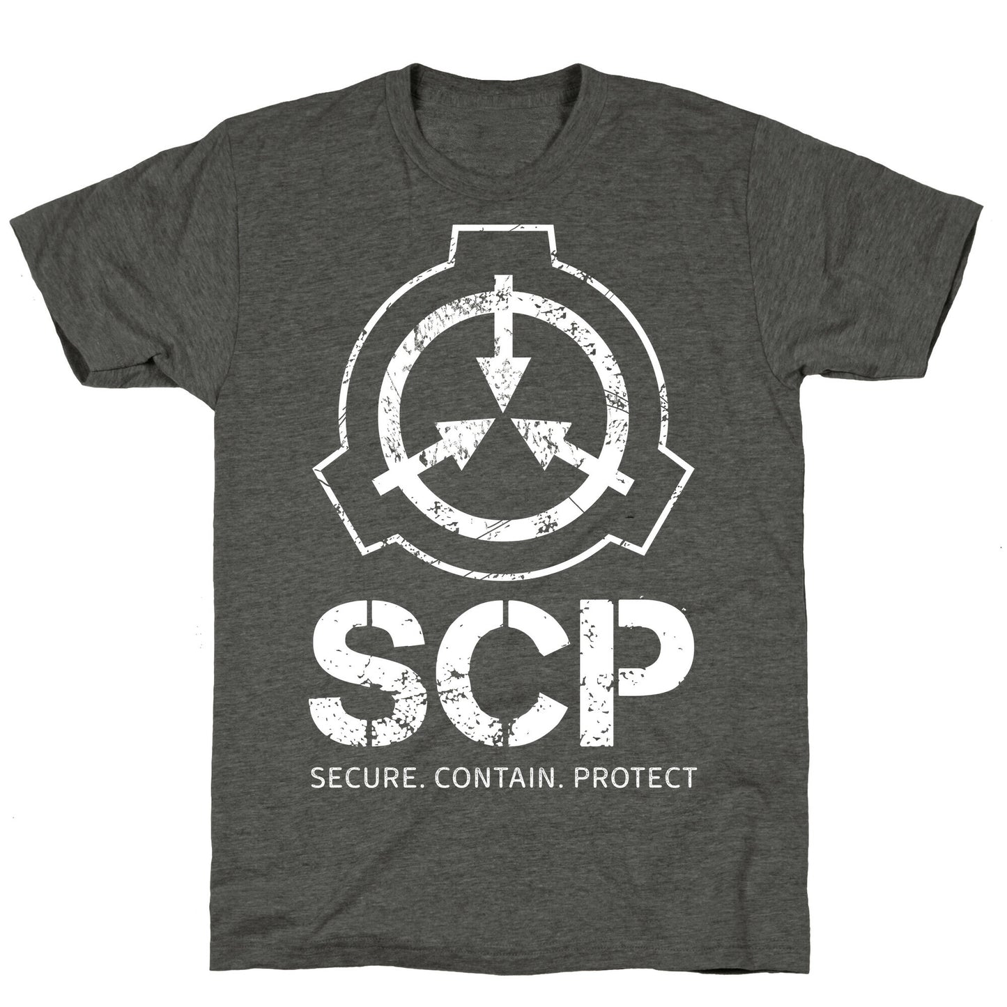 SCP Secure. Contain. Protect Unisex Triblend Tee