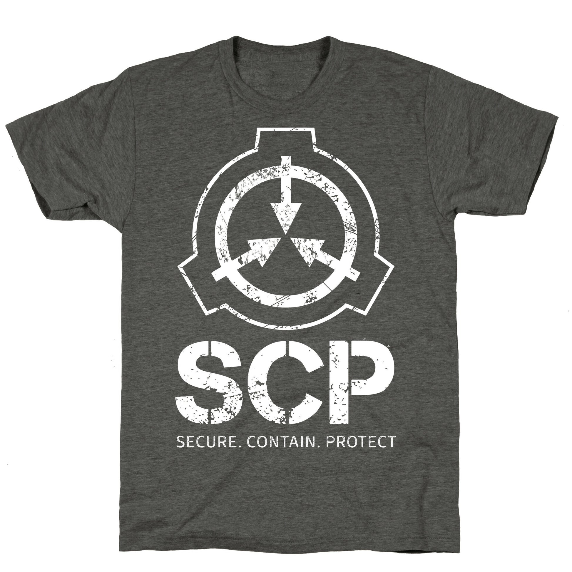 SCP Secure. Contain. Protect Unisex Triblend Tee