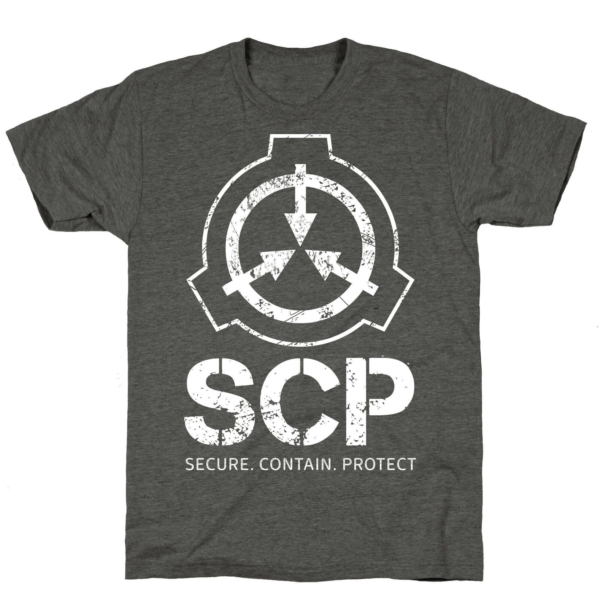 SCP Secure. Contain. Protect Unisex Triblend Tee