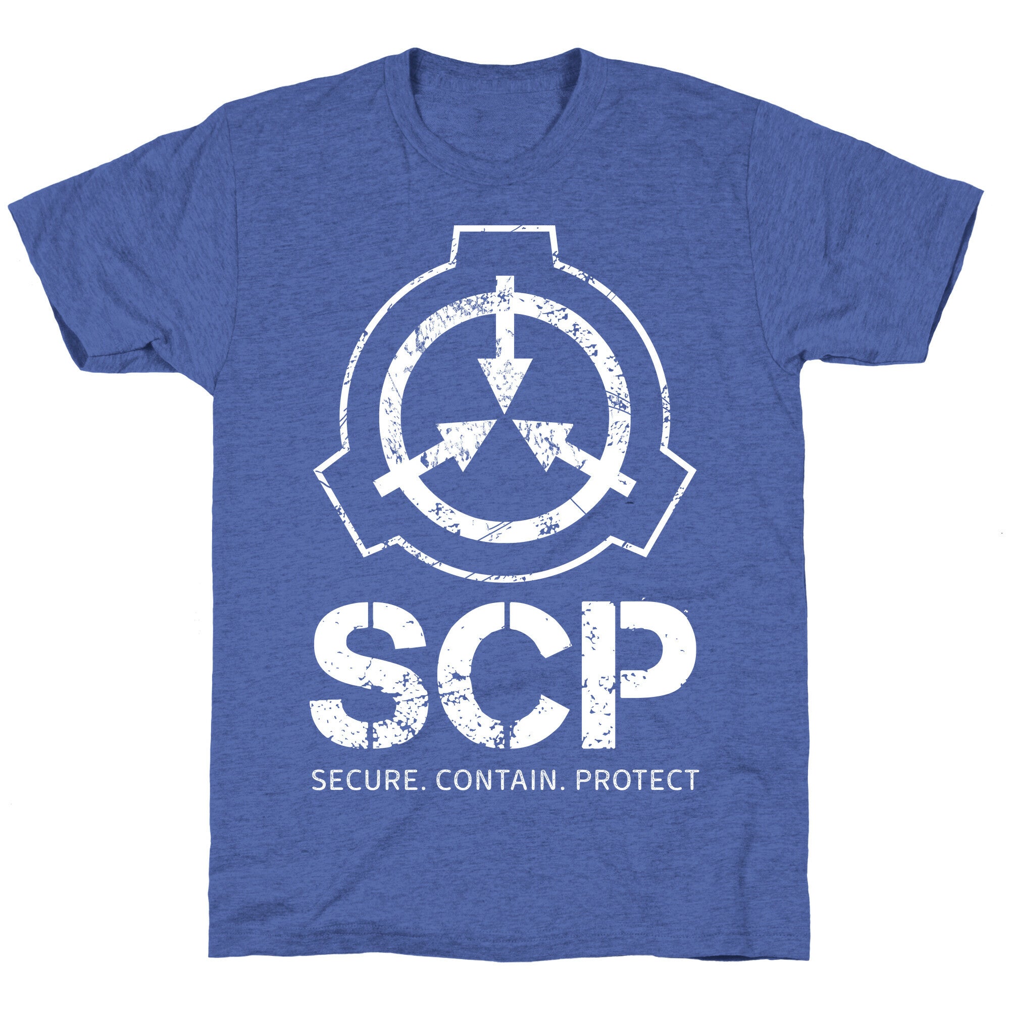 SCP Secure. Contain. Protect Unisex Triblend Tee