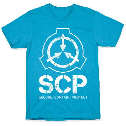 SCP Secure. Contain. Protect Unisex Triblend Tee