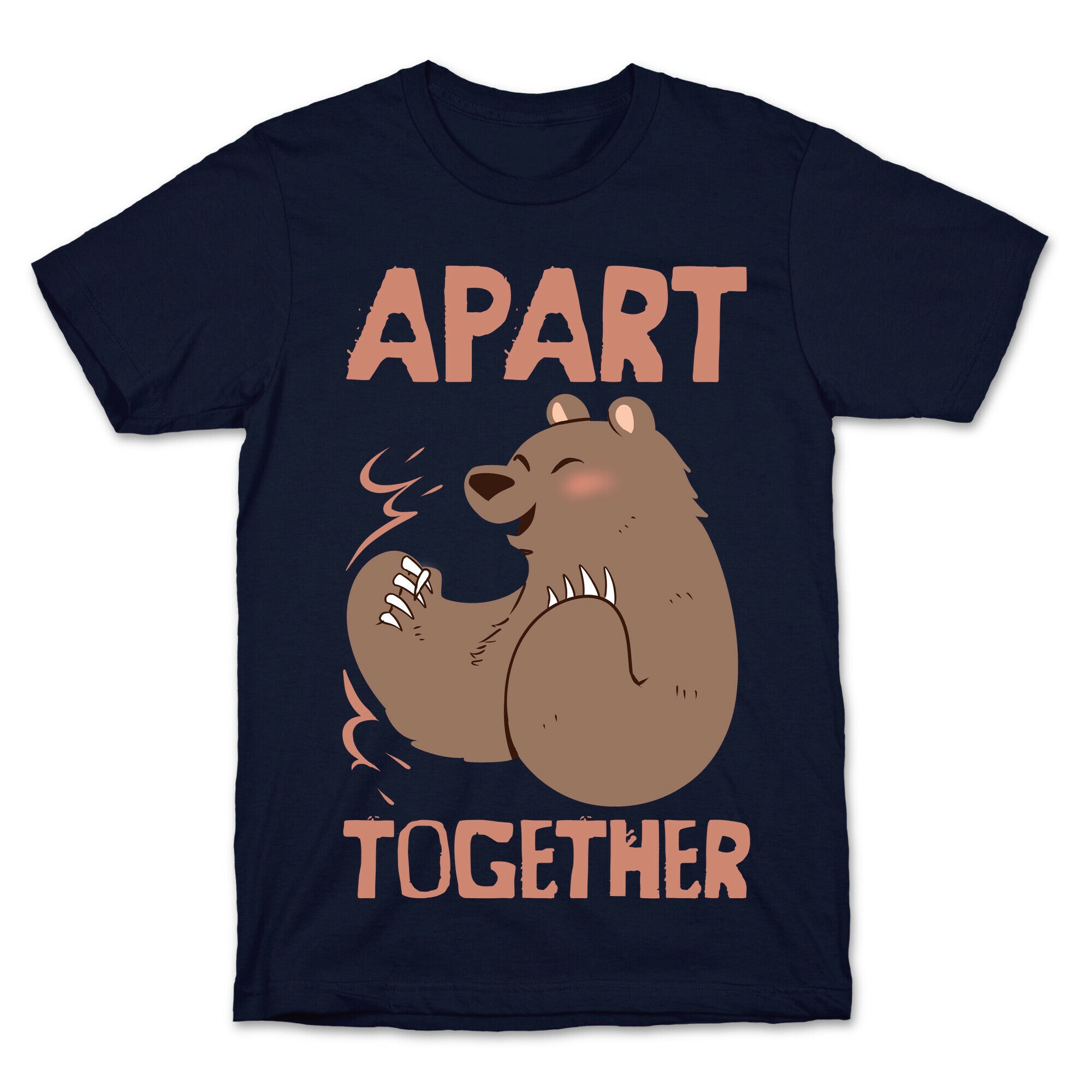 Bearly Apart, Always Together (Right) T-Shirt