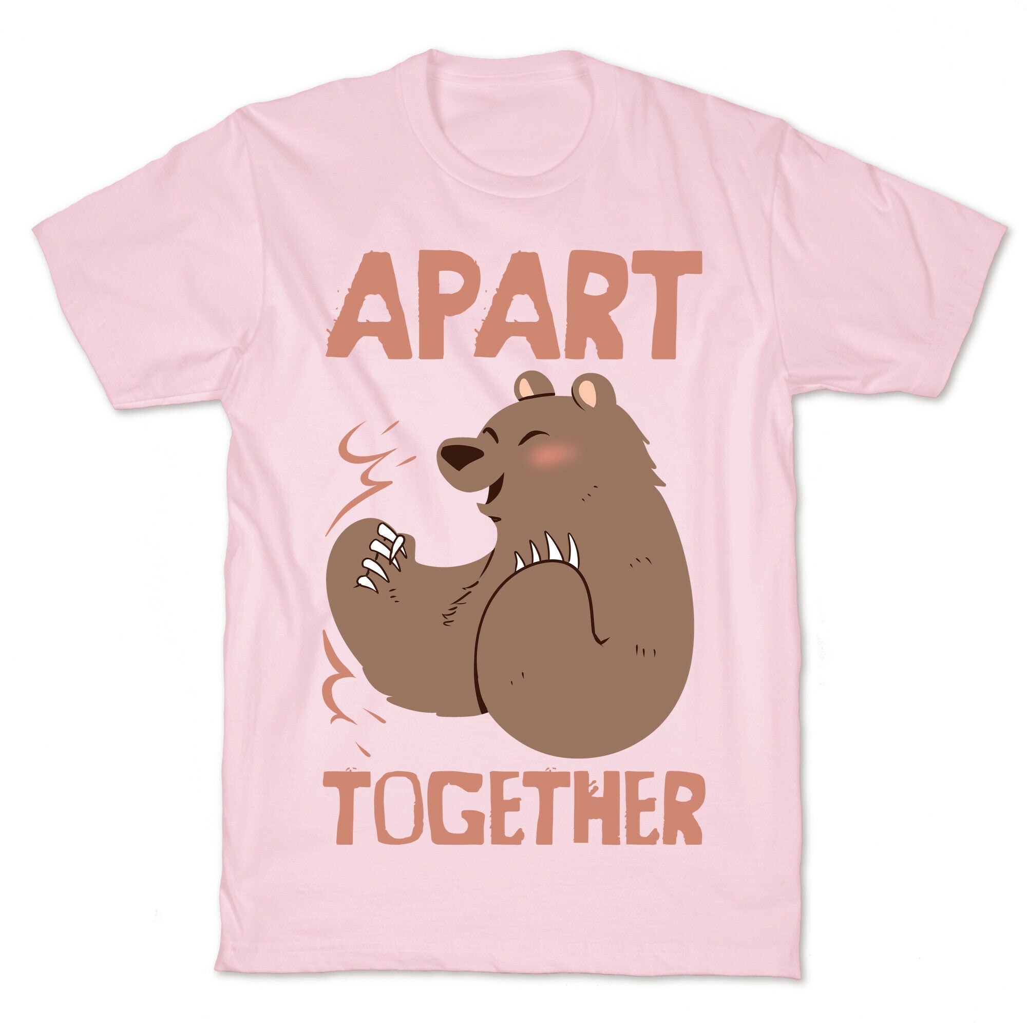 Bearly Apart, Always Together (Right) T-Shirt