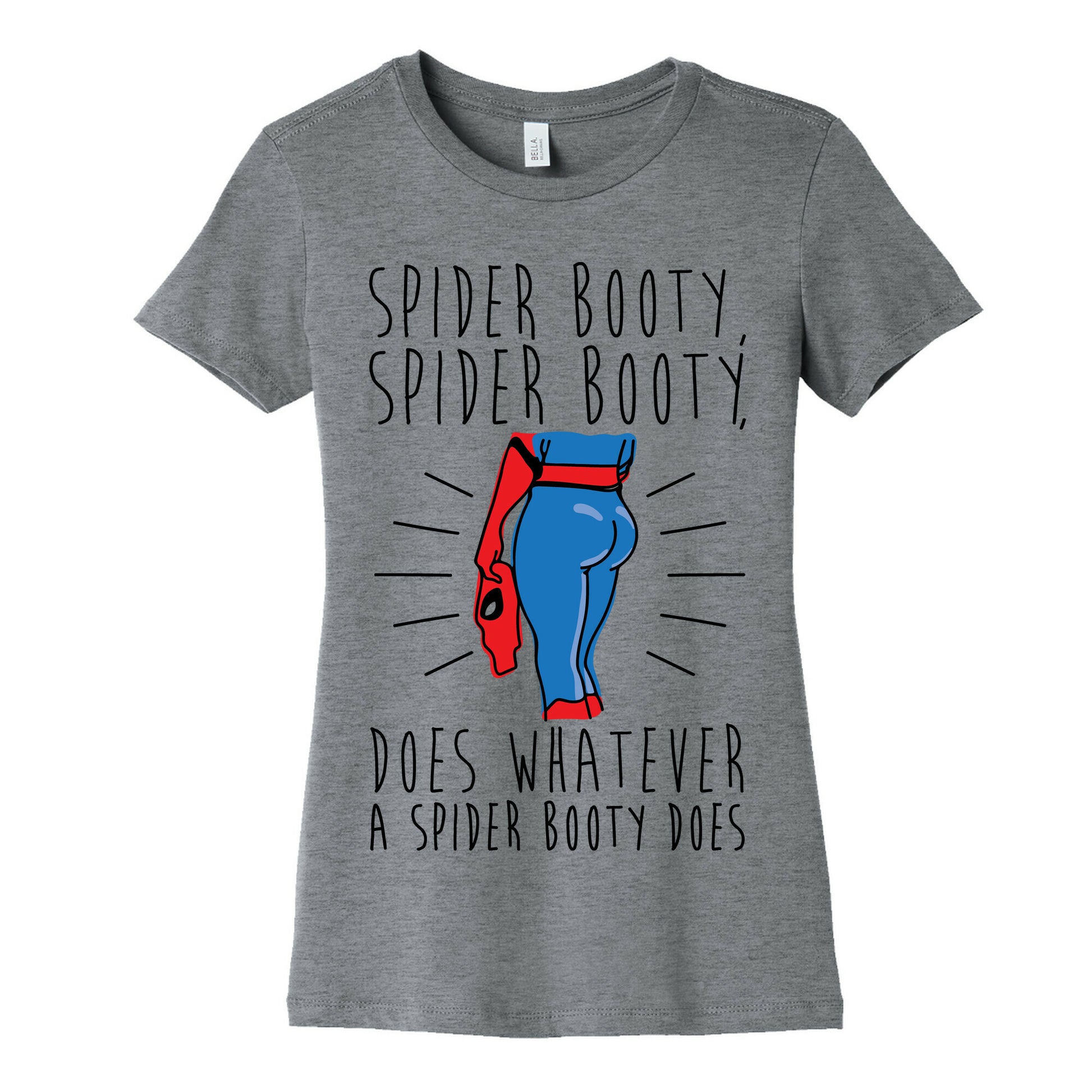 Spider Booty Parody Women's Cotton Tee