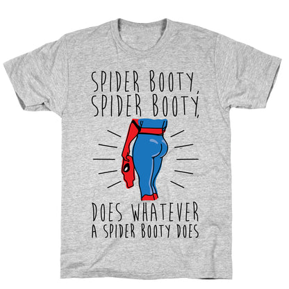 Spider Booty Parody T-Shirt