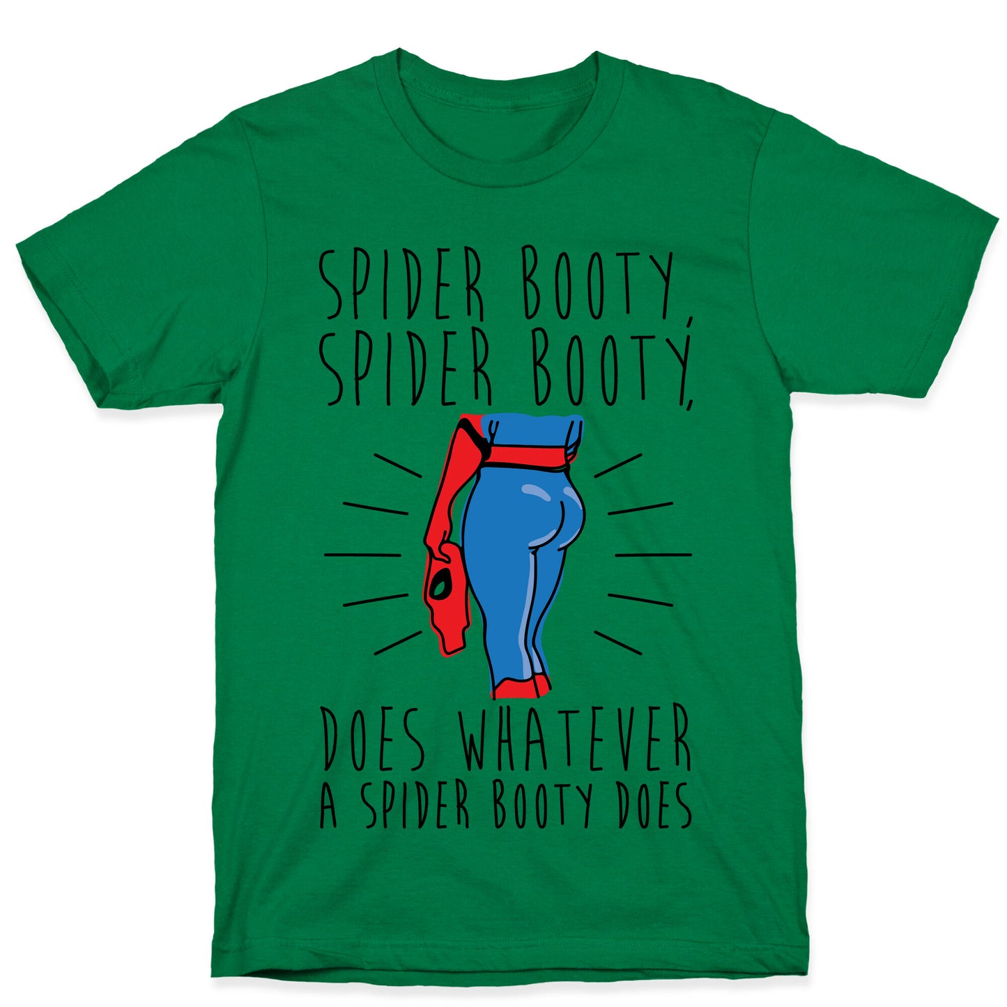 Spider Booty Parody T-Shirt