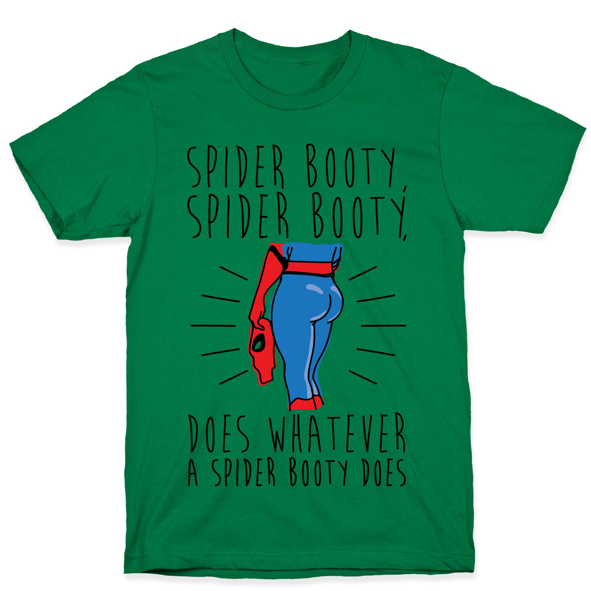 Spider Booty Parody T-Shirt