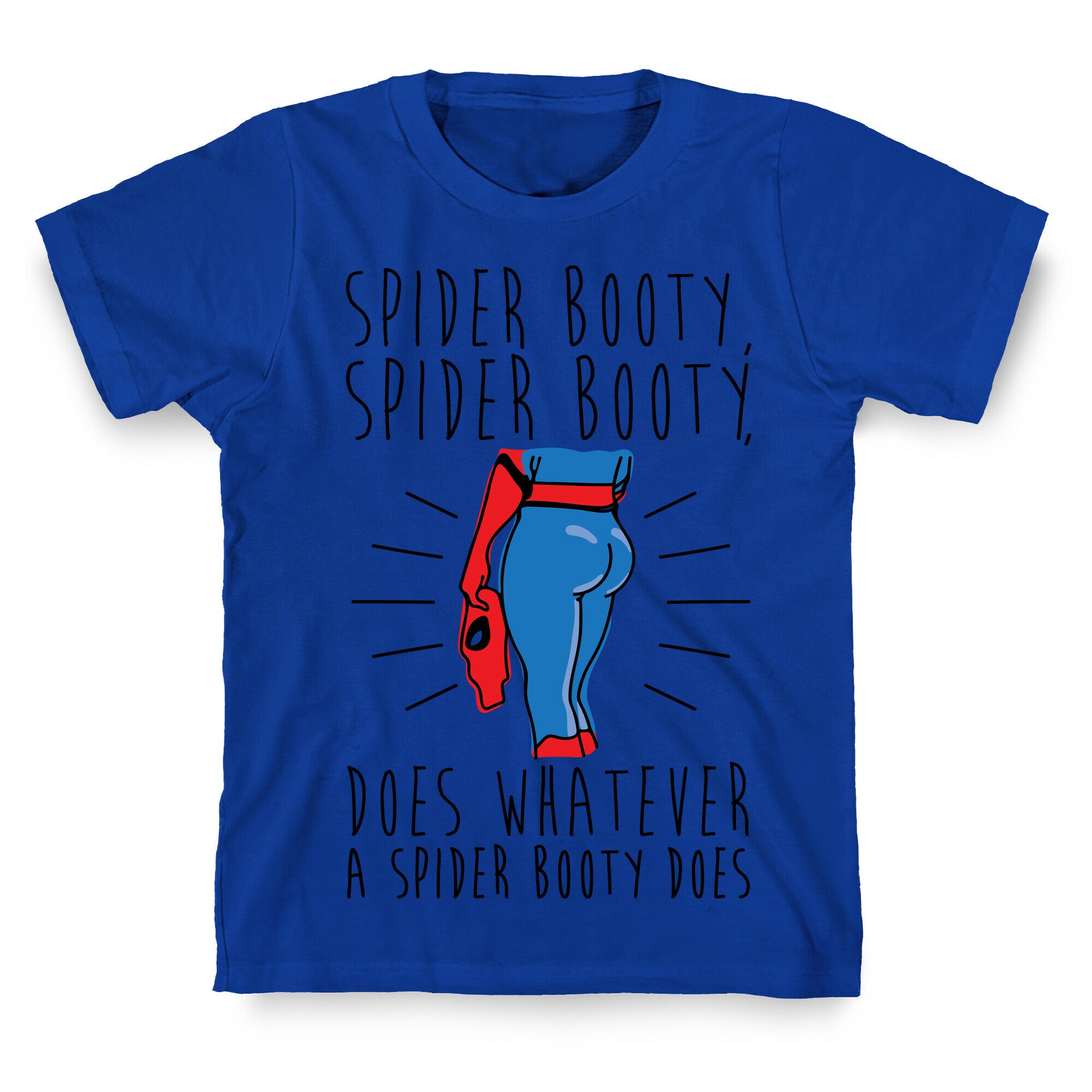 Spider Booty Parody T-Shirt