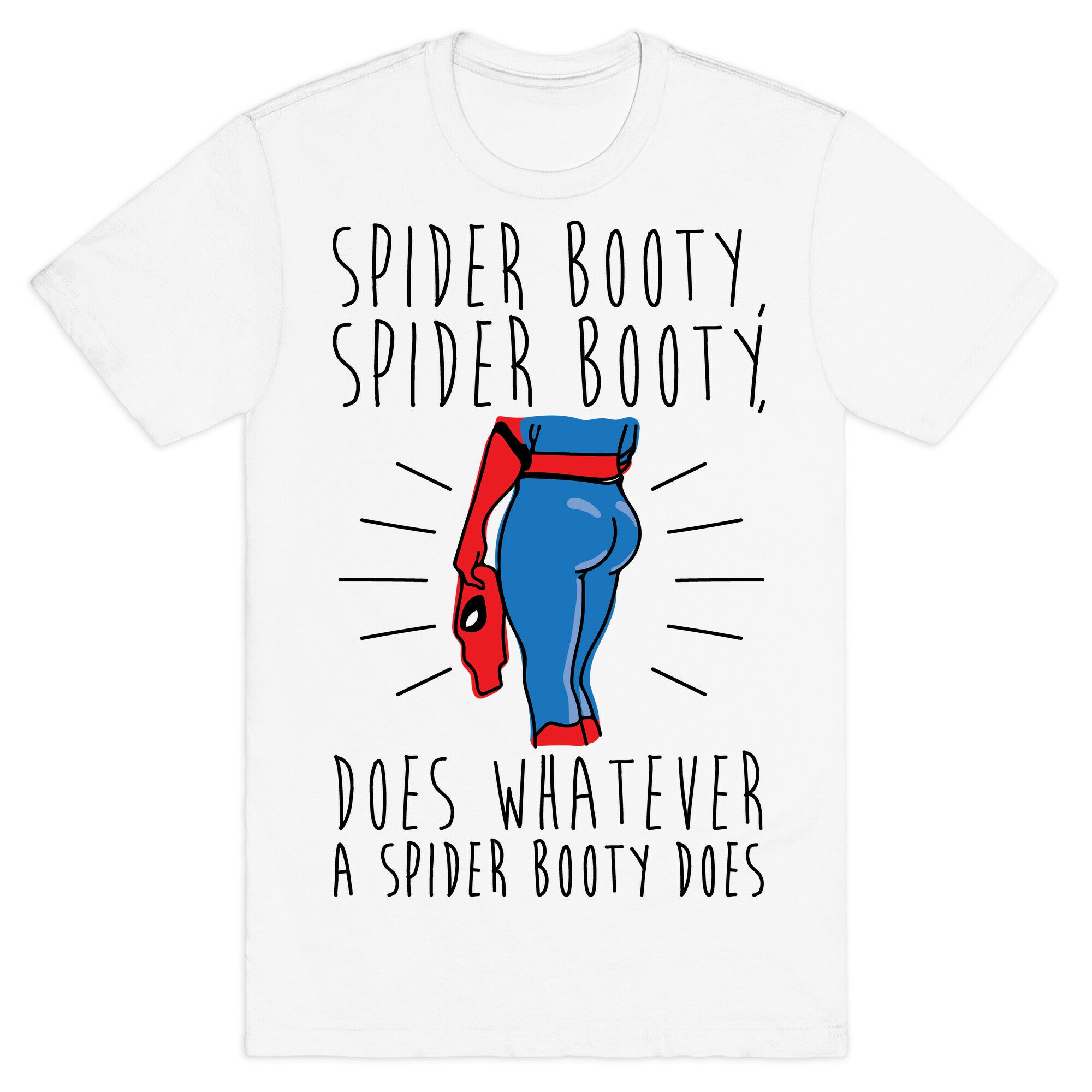 Spider Booty Parody T-Shirt
