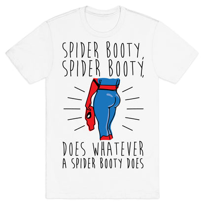 Spider Booty Parody T-Shirt